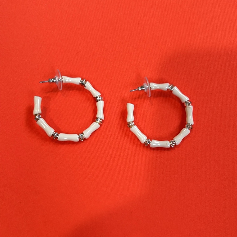 Hoop earrings - Picture 2 of 4